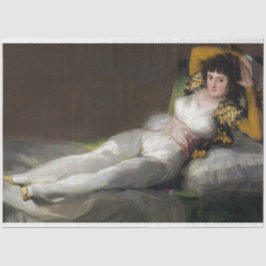 Geklede Maja (Vrouwelijke schoonheid) Tissuepapier