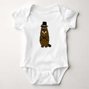 Gekleed Groundhog Romper