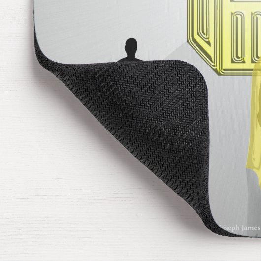 Gekleed in Jezus Mousepad Muismat (Hoek)