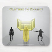 Gekleed in Jezus Mousepad Muismat (Voorkant)