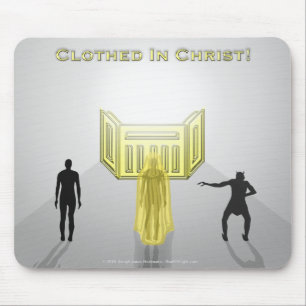 Gekleed in Jezus Mousepad Muismat