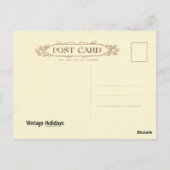 Gekleed in Mirror Halloween Tricks Briefkaart (Achterkant)