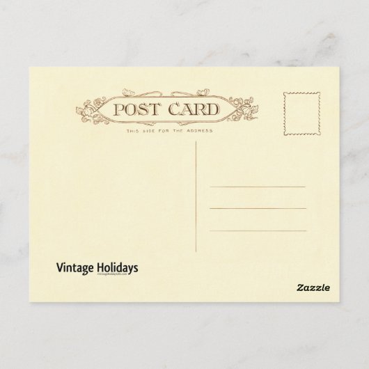 Gekleed in Mirror Halloween Tricks Briefkaart (Achterkant)