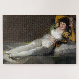 Gekleed Maja (door Francisco Goya) Legpuzzel