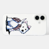 Gekleed naar Kilt Westie Hoesje-Mate iPhone Case (Achterkant (horizontaal))