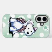 Gekleed naar Kilt Westie telefoonhoesje Case-Mate iPhone Case (Achterkant (horizontaal))
