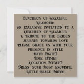 Gekleed om indruk te maken: de LBD-Kaart Kaart (Achterkant)