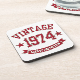  gekleed voor de Perfectie 1974 Onderzetter