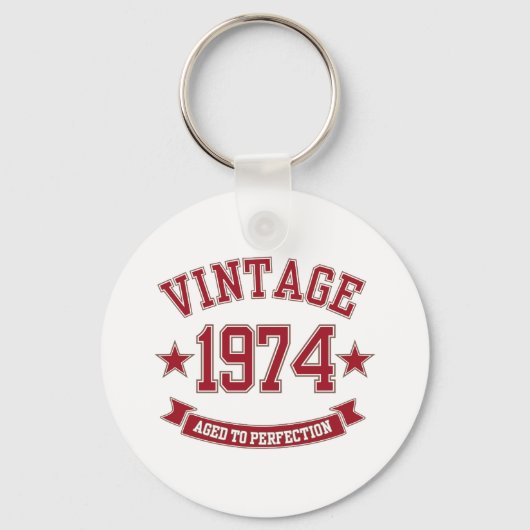  gekleed voor de Perfectie 1974 Sleutelhanger (Voorkant)
