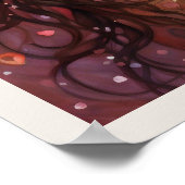 Gekleed voor Liefde Valentijnsdag Art Print (Hoek)