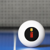 Geklekt Pingpongbal (Net)