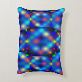 gekleurd afbeelding simuleert flap-flotatie boven  accent kussen