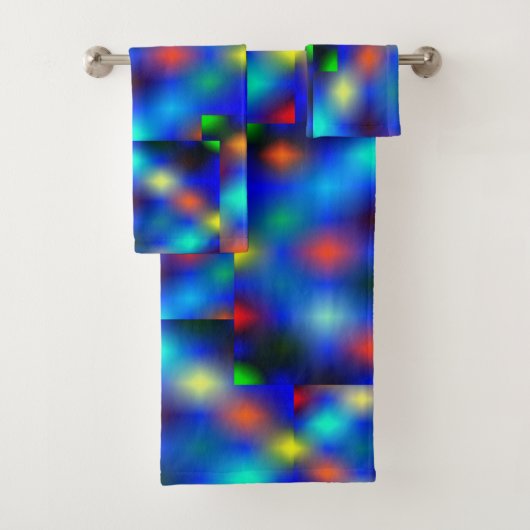 gekleurd afbeelding simuleert flap-flotatie boven  bad handdoek (Insitu)