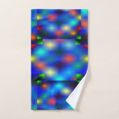 gekleurd afbeelding simuleert flap-flotatie boven  bad handdoek (Handdoek)