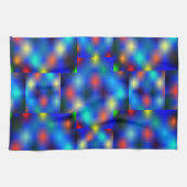 gekleurd afbeelding simuleert flap-flotatie boven  theedoek (Horizontaal)