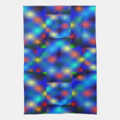 gekleurd afbeelding simuleert flap-flotatie boven  theedoek (Verticaal)