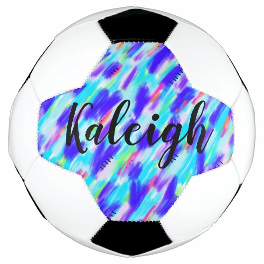 Gekleurd Chaos Voetbal (Voorkant)