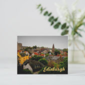gekleurd Edinburgh souvenir briefkaart (Staand voorkant)
