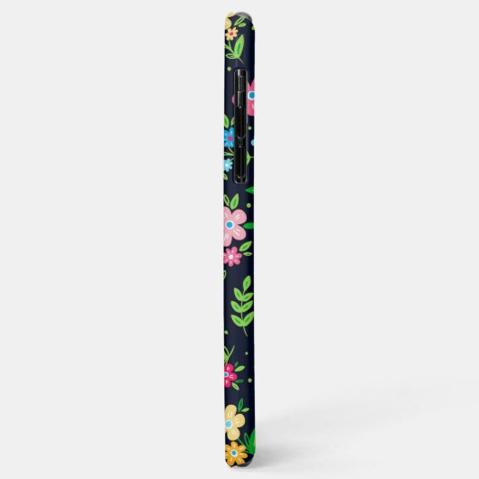 gekleurd Floral Patroon Case-Mate iPhone Case (Achterkant/links)