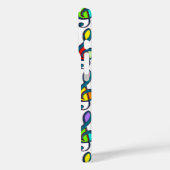 gekleurd G clef muzieknoten patroon Case-Mate iPhone Case (Achterkant / Links)