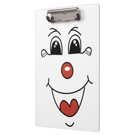 GEKLEURD GEZICHT KLEMBORD (Links)