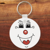 GEKLEURD GEZICHT SLEUTELHANGER (Voorkant)