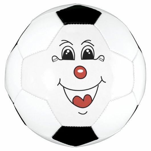 GEKLEURD GEZICHT VOETBAL (Voorkant)