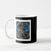 Gekleurd Gl Kerstmis Koffiemok (Links)