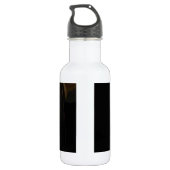 GEKLEURD GLAS FANTASIE 2 WATERFLES  (Achterkant)