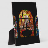 gekleurd glas jesus fotoplaat (Zijkant)