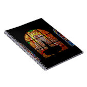 gekleurd glas jesus notitieboek (Rechterzijde)