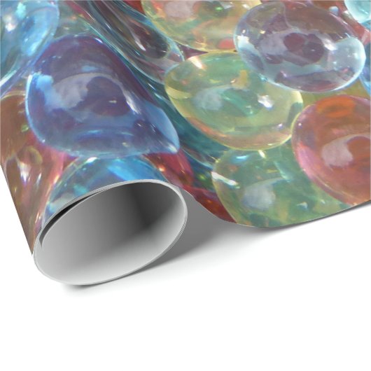 Gekleurd glas kralen inpakpapier (Rol Hoek)