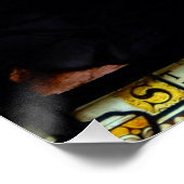 gekleurd glas St. Augustine Perfect Poster (Hoek)