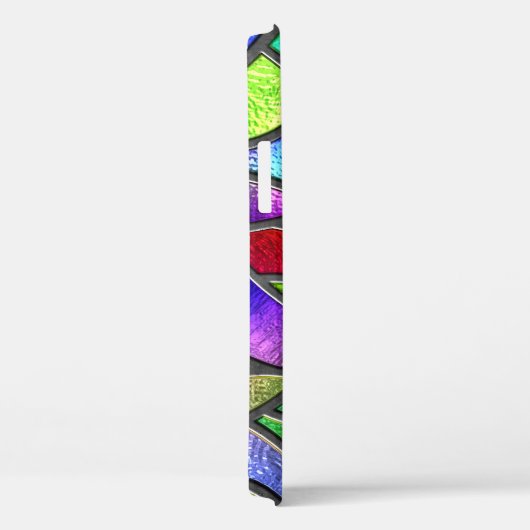 Gekleurd Glaspatroon 3D Textuur Case-Mate iPhone Case (Achterkant / Rechts)