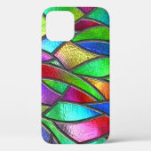 Gekleurd Glaspatroon 3D Textuur Case-Mate iPhone Case (Achterkant)