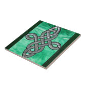 gekleurd glazen cellofaankleurig zilverkleurig tegeltje (Zijkant)