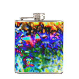 gekleurd ijs heupfles