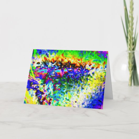 Gekleurd ijs kaart (Voorkant)