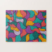 gekleurd legpuzzel (Horizontaal)