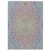 Gekleurd licht reflecties klembord (Achterkant)