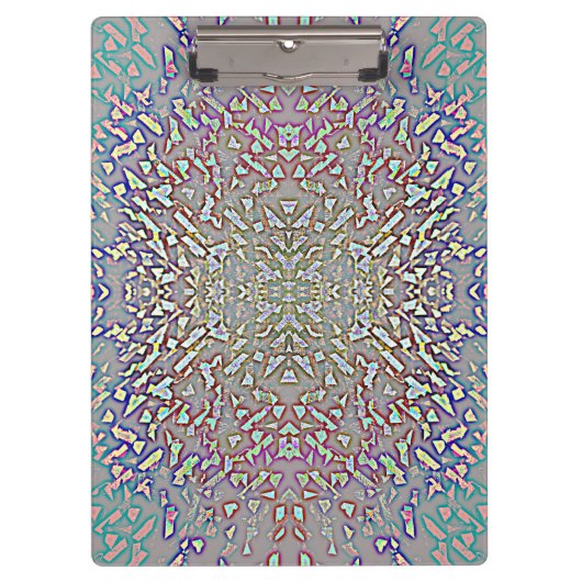 Gekleurd licht reflecties klembord (Voorkant)