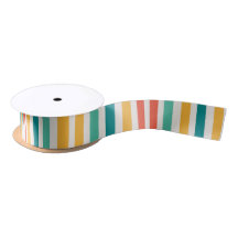 gekleurd linnen Satin Ribbon