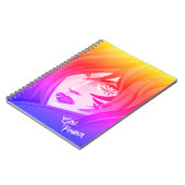 Gekleurd manga notitieboek (Linkerzijde)