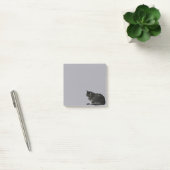 Gekleurd met gestript kattenfototoestel Paars Post-it® Notes (Kantoor)