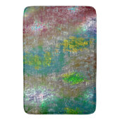 gekleurd met groeven en gevilde verf badmat (Voorkant Verticaal)