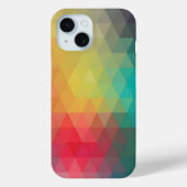 Gekleurd neonglas patroon Case-Mate iPhone case (Achterkant)