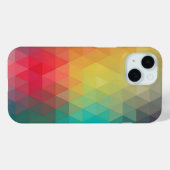 Gekleurd neonglas patroon Case-Mate iPhone case (Achterkant (horizontaal))