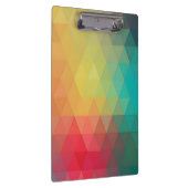 Gekleurd neonglas patroon klembord (Rechts)