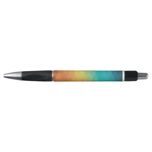 Gekleurd neonglas patroon pen (Voorkant)