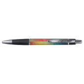 Gekleurd neonglas patroon pen (Achterkant)